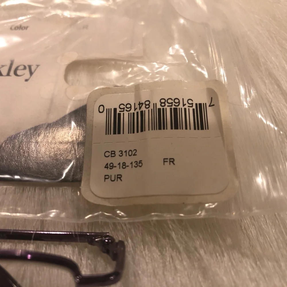 NWT Christie Brinkley Purple Glasses